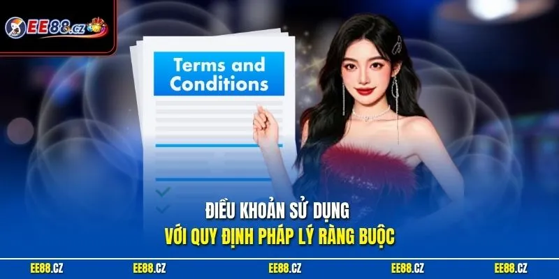 Điều khoản sử dụng với quy định pháp lý ràng buộc